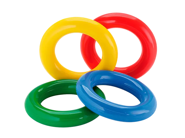 gymnic-gym-ring-lot-de-4-anneaux-souples-flottants image 1