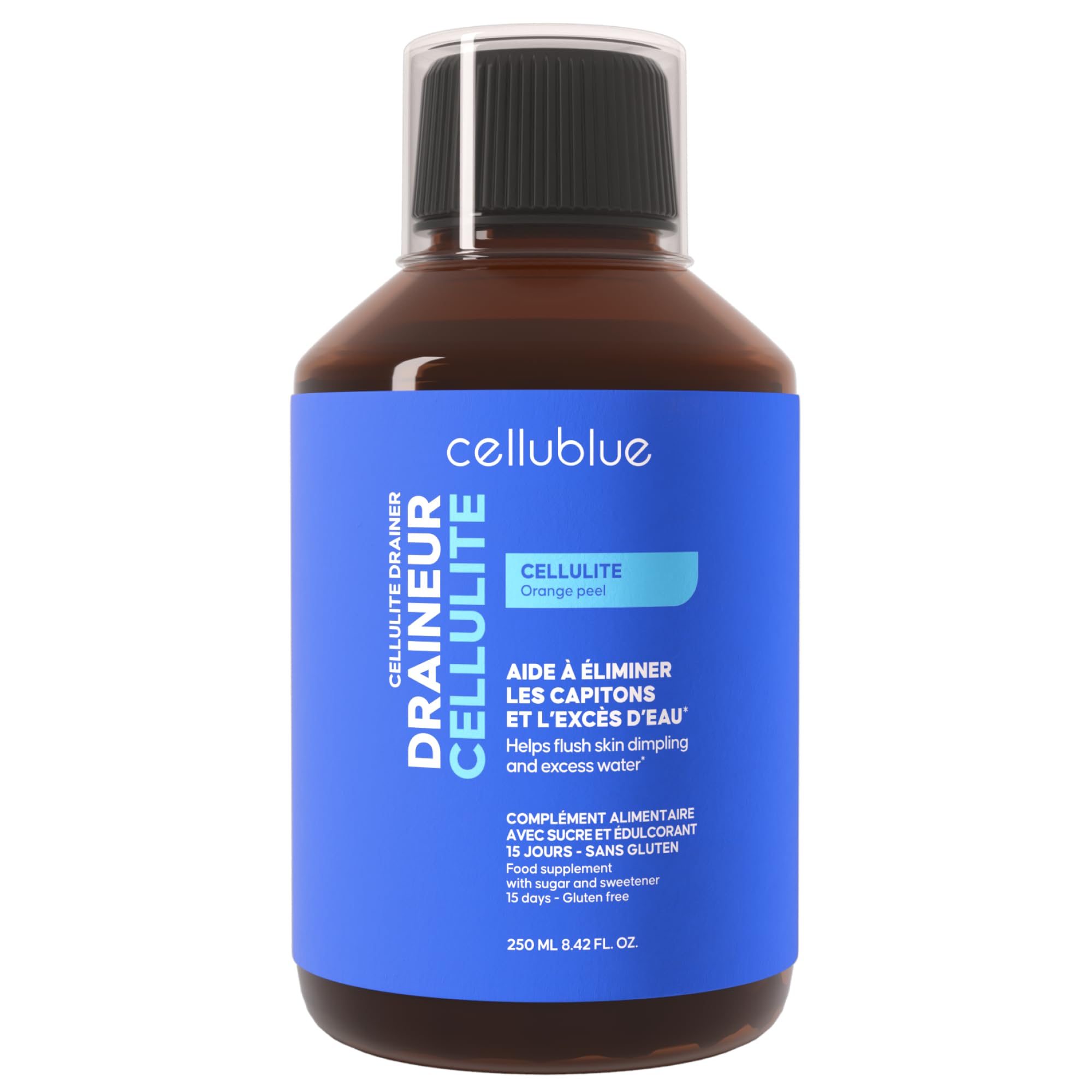 cellublue-draineur-cellulite-cure-15-jours-250-ml image 1