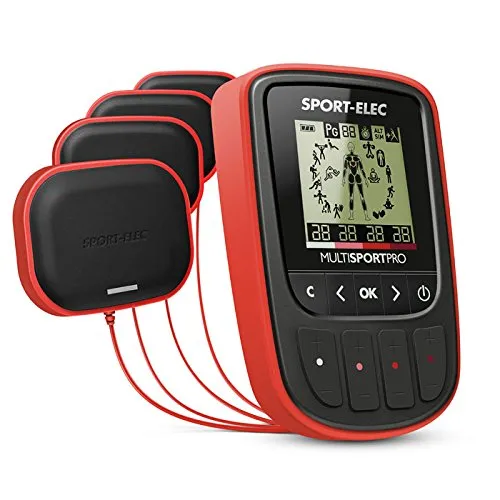 sport-elec-multisport-pro-lectrostimulateur-musculaire-4-canaux-rouge image 1