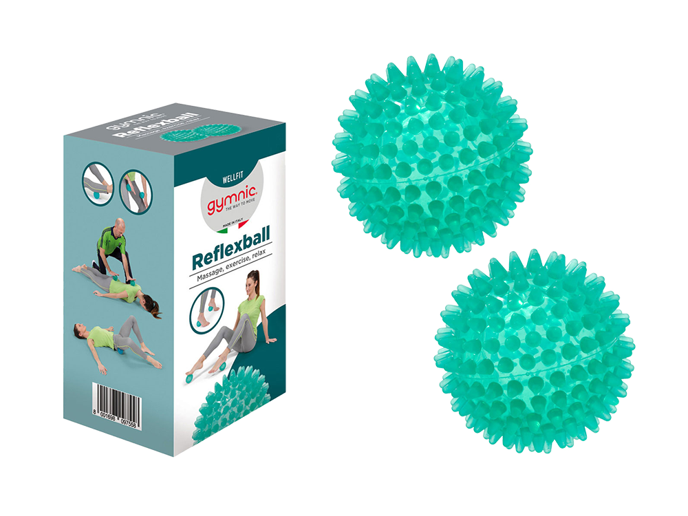 gymnic-reflexball-gift-coffret-2-balles-r-flexe-8-cm image 1