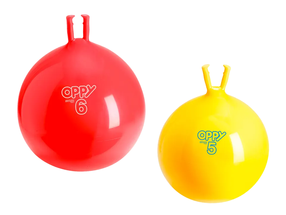 gymnic-oppy-ballon-sauteur-poign-es-s-par-es-enfant image 1