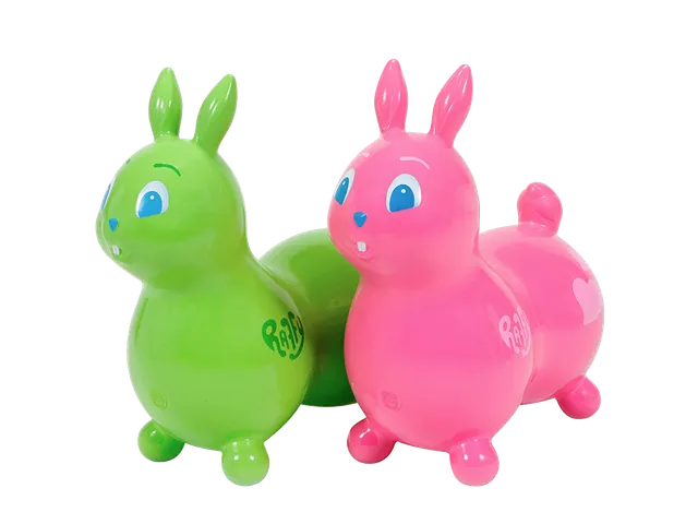 gymnic-raffy-lapin-rebond-gonflable-chevaucher image 1