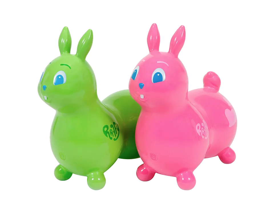 gymnic-raffy-lapin-rebond-gonflable-chevaucher image 1