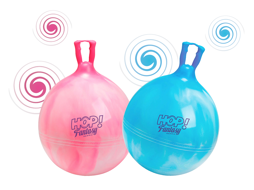 gymnic-hop-fantasy-ballon-sauteur-multicolore image 1