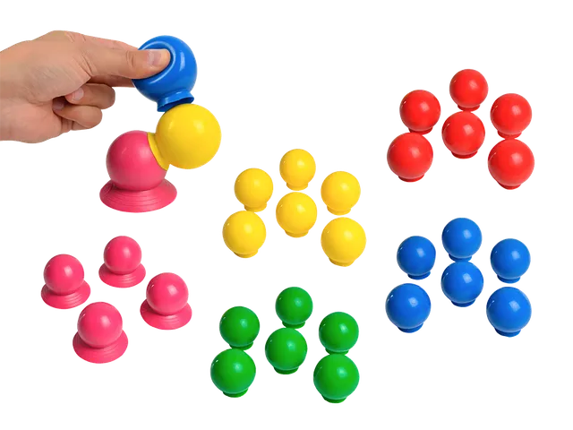 gymnic-thera-bolly-jeu-28-balles-ventouses-construction image 1