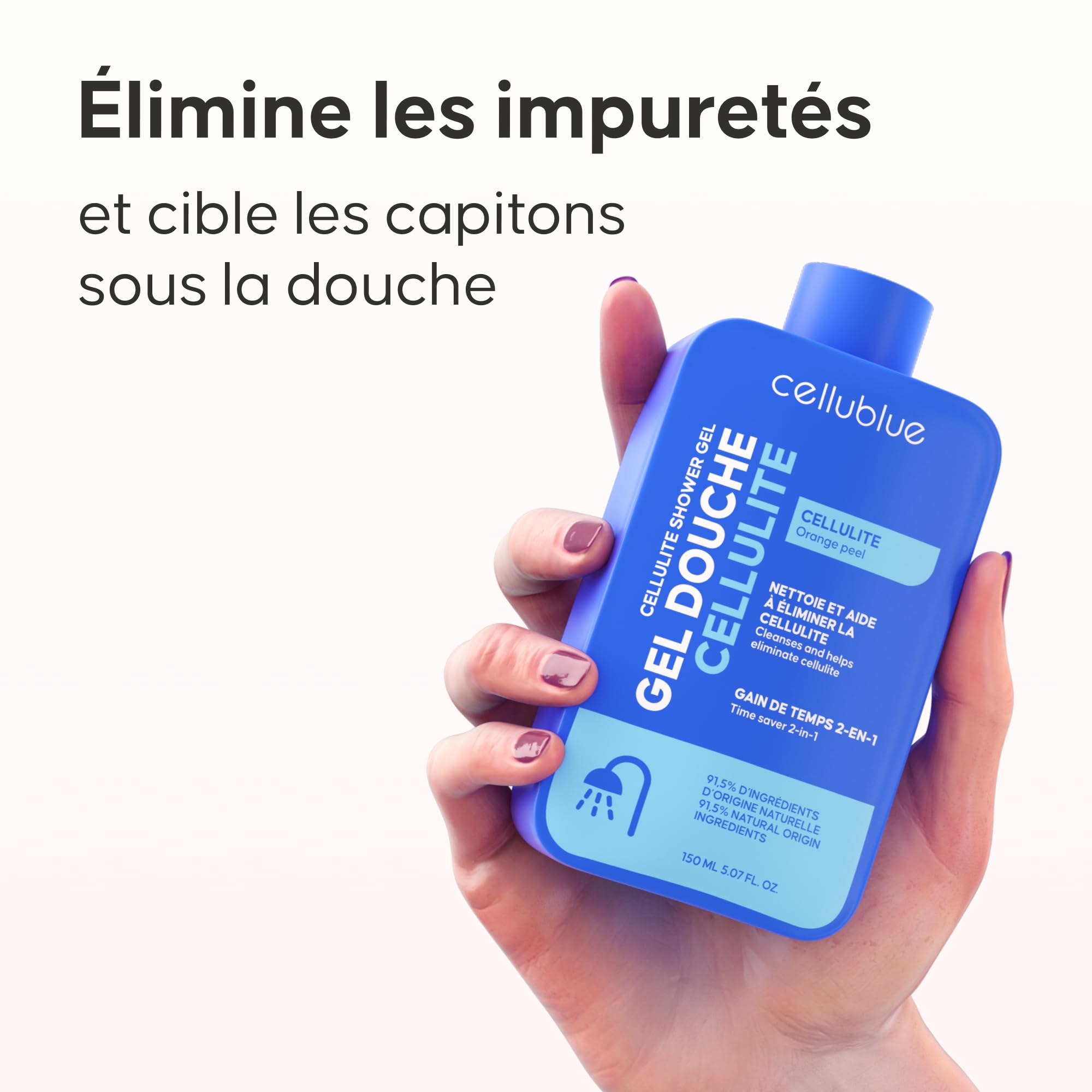 cellublue-gel-douche-cellulite-2-en-1-mono-ventouse image 2