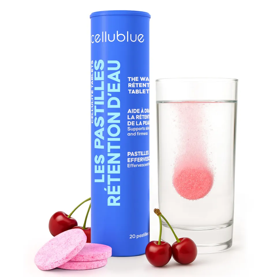 cellublue-pastilles-cellulite-r-tention-d-eau-effervescentes-drainantes-artichau image 1