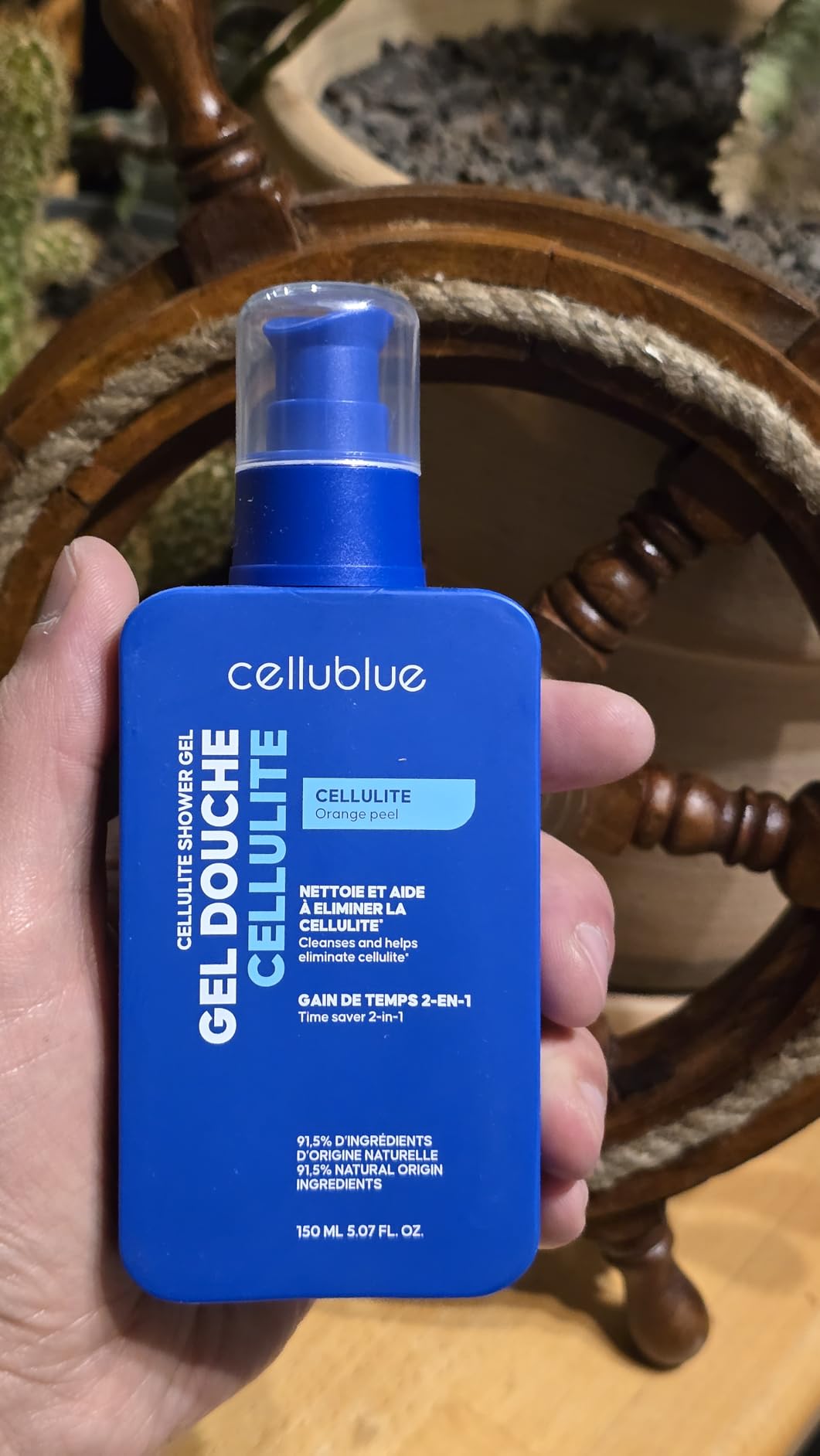 Douche parfumée aux vacances