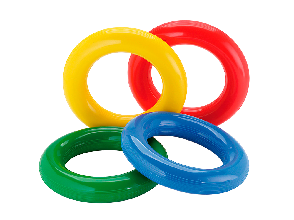 gymnic-gym-ring-lot-de-4-anneaux-souples-flottants image 1