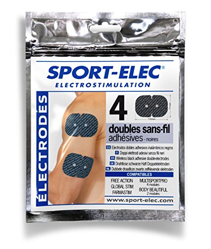 sport-elec-easf-lot-de-4-lectrodes-doubles-sans-fil-110x71mm-noires image 5