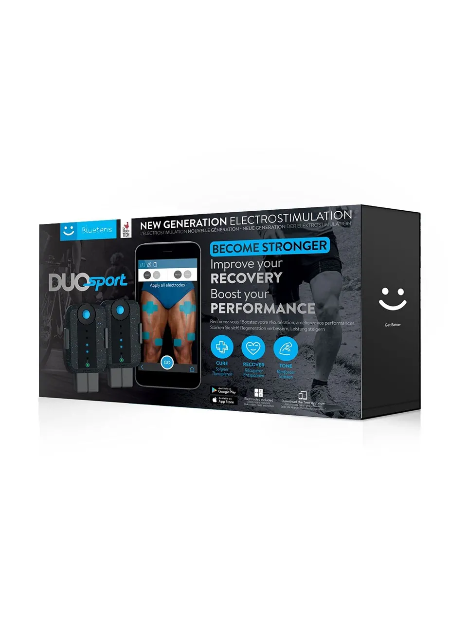 bluetens-duo-sport-lectrostimulateur-ems-connect-sans-fil-noir image 1