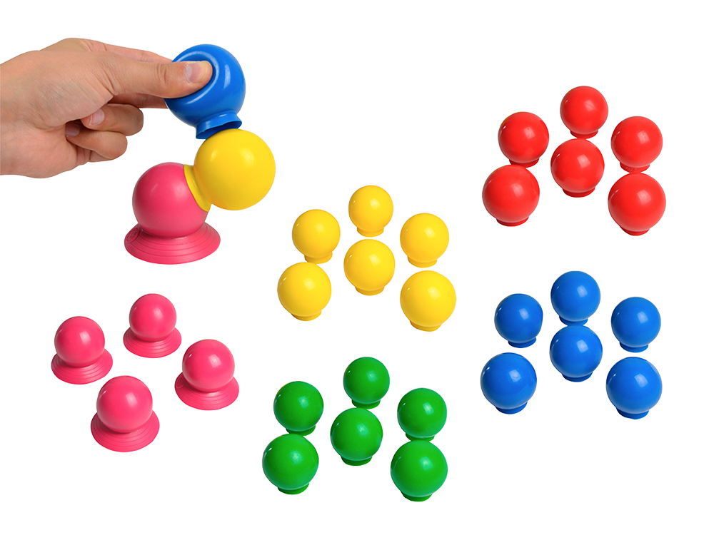 gymnic-thera-bolly-jeu-28-balles-ventouses-construction image 1